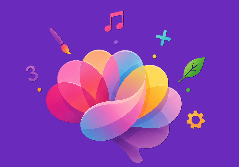 Parallel Track Creative Brain Logo